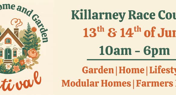 Poster for Killarney Home and Garden Festival 2026