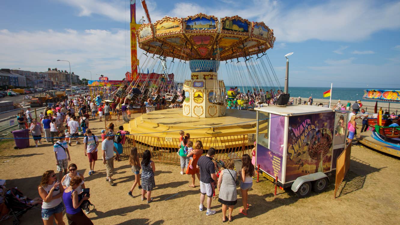 Seafront Funfair Bray Co. Wicklow
