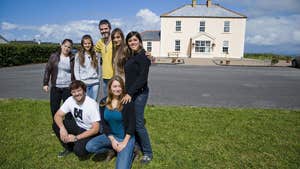 Image of Students outside Language School