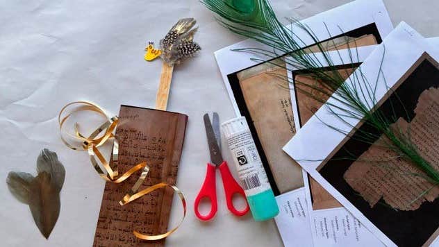 Silk Worm Families Drop-in: Pop-up Bookmark