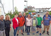 Athas Tours group of people enjoying a tour of Galway City