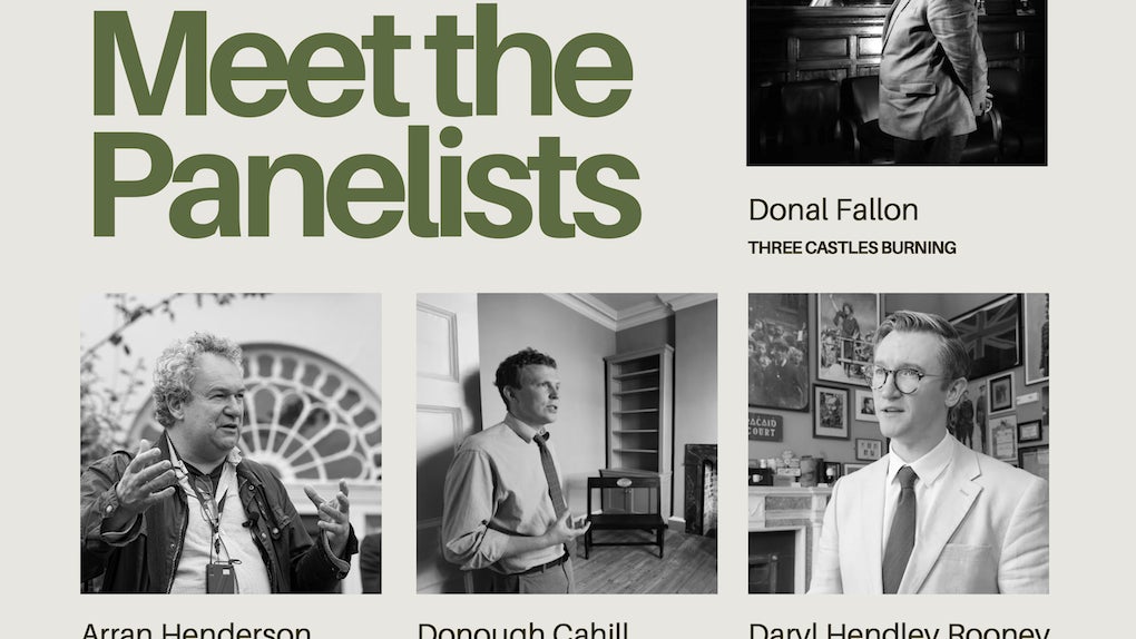 Poster for Vanishing Dublin | Meet the Panelists