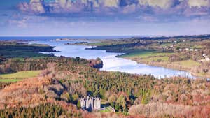 Image of woods and Belleek Castle