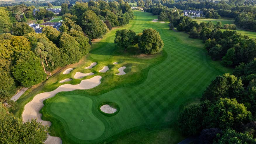 Aerial view of Mount Juliet Golf Course, Co Kilkenny