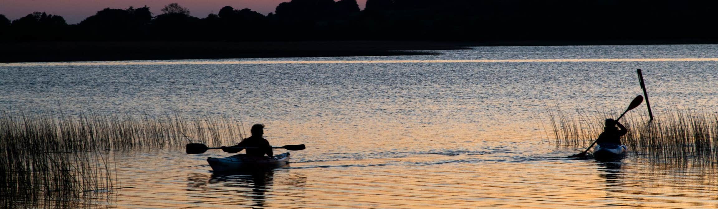 Image of kayakers in Athlone in County Westmeath