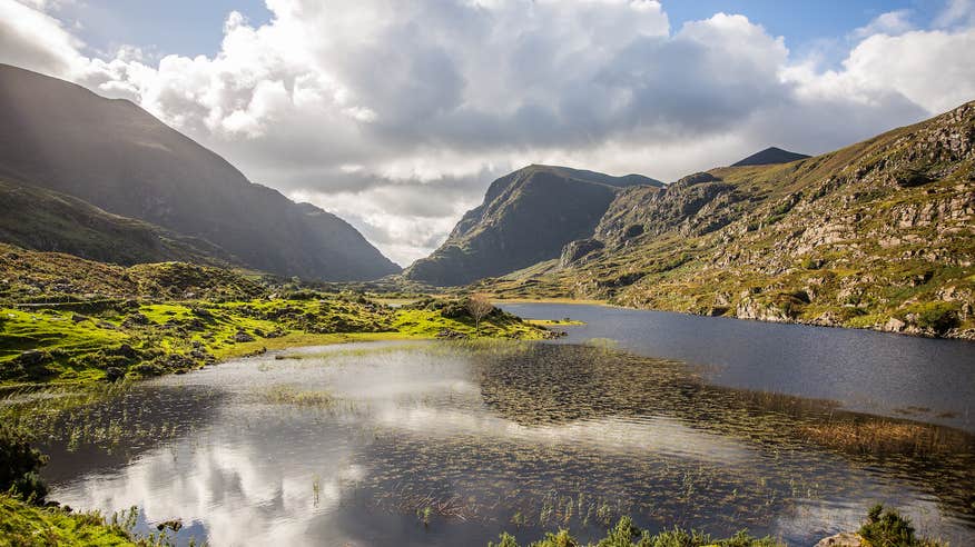 A lake in Killarney National Park in County Kerry.