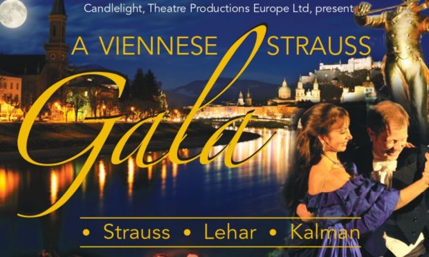 A Viennese Strauss Gala. Music that recreates the romance of a bygone age of glamorous soirees, glittering ballrooms, jaunty polkas & wonderous waltzes.