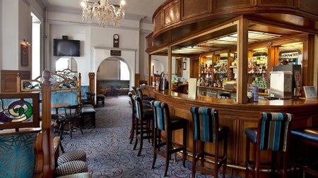 View of bar