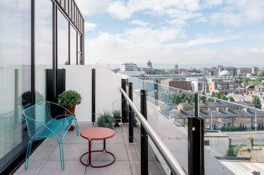 Outside seating area