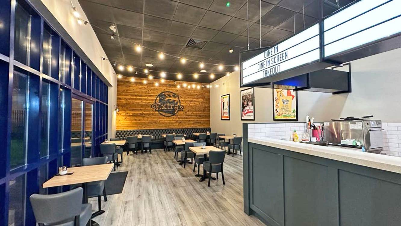 Eclipse Cinemas Bundoran view of Extras café