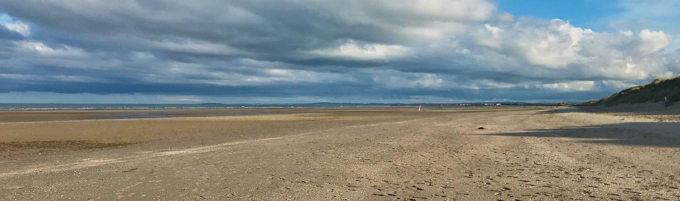 Image of a beach in Termonfeckin in County Louth