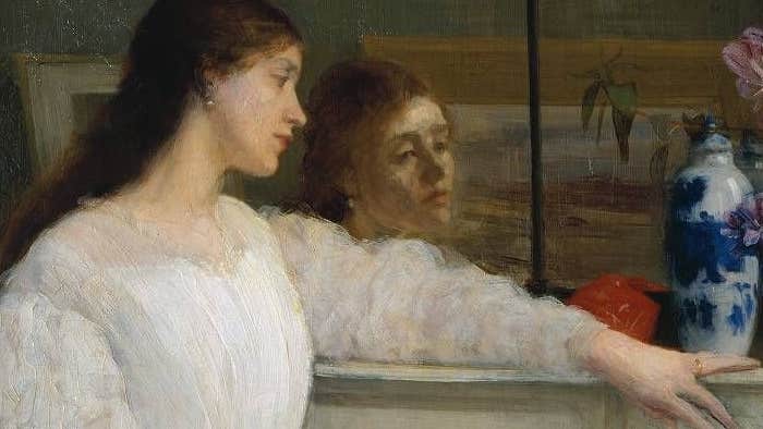 Symphony in White, No. 2: The Little White Girl by James McNeill Whistler.