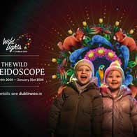 From November 6th, 2025 to January 31st 2026, Wild Lights returns to Dublin Zoo with its most dazzling theme yet. Step into The Wild Kaleidoscope at Dublin Zoo this winter to explore 13 kaleidoscopic zones bursting with vibrant colour.