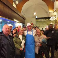 A tour group in the English Market in Cork