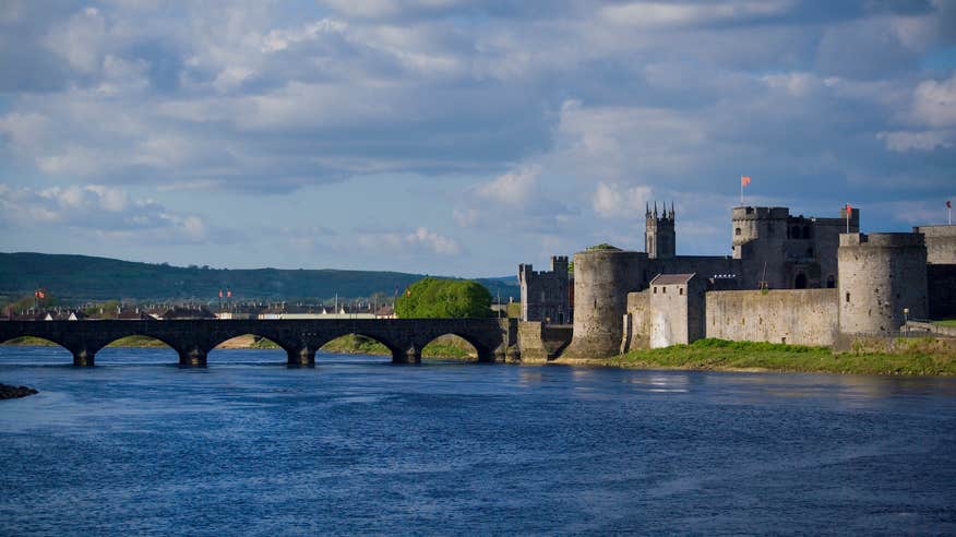 St John's Castle in Limerick city