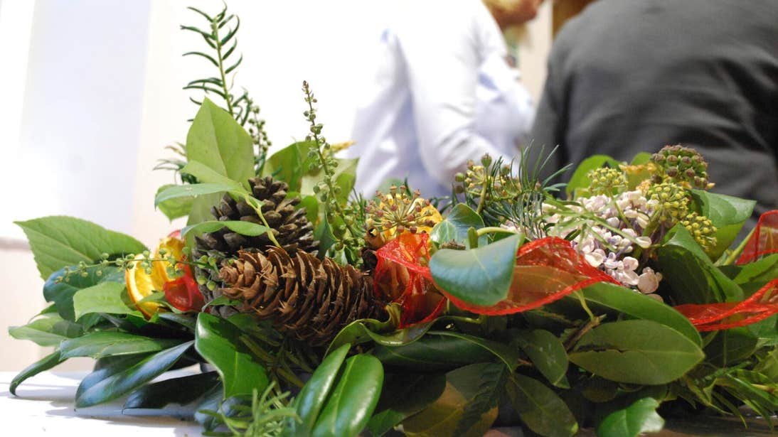 Christmas Wreath Making at Hillsborough Castle and Gardens, Co. Down