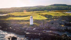 Image of Golf Course with lighthouse