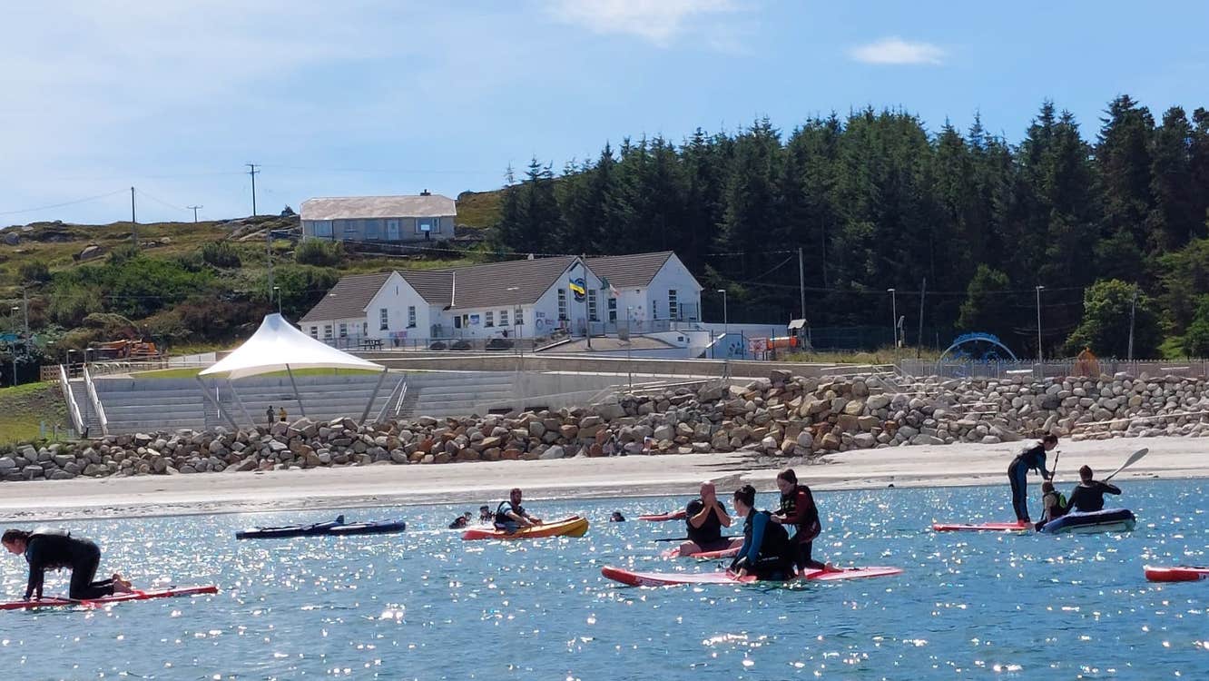 Stand-up paddle boarding with Cumann na mBád