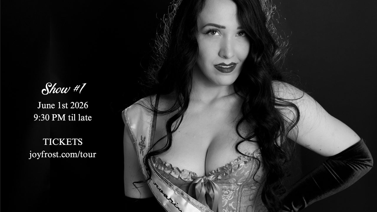 Poster for Joy Frost The Speakeasy Tour