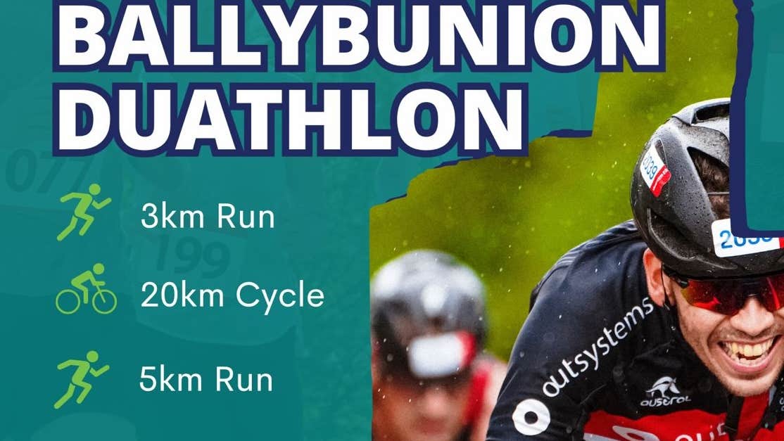 Official event poster for Duathlon 2026