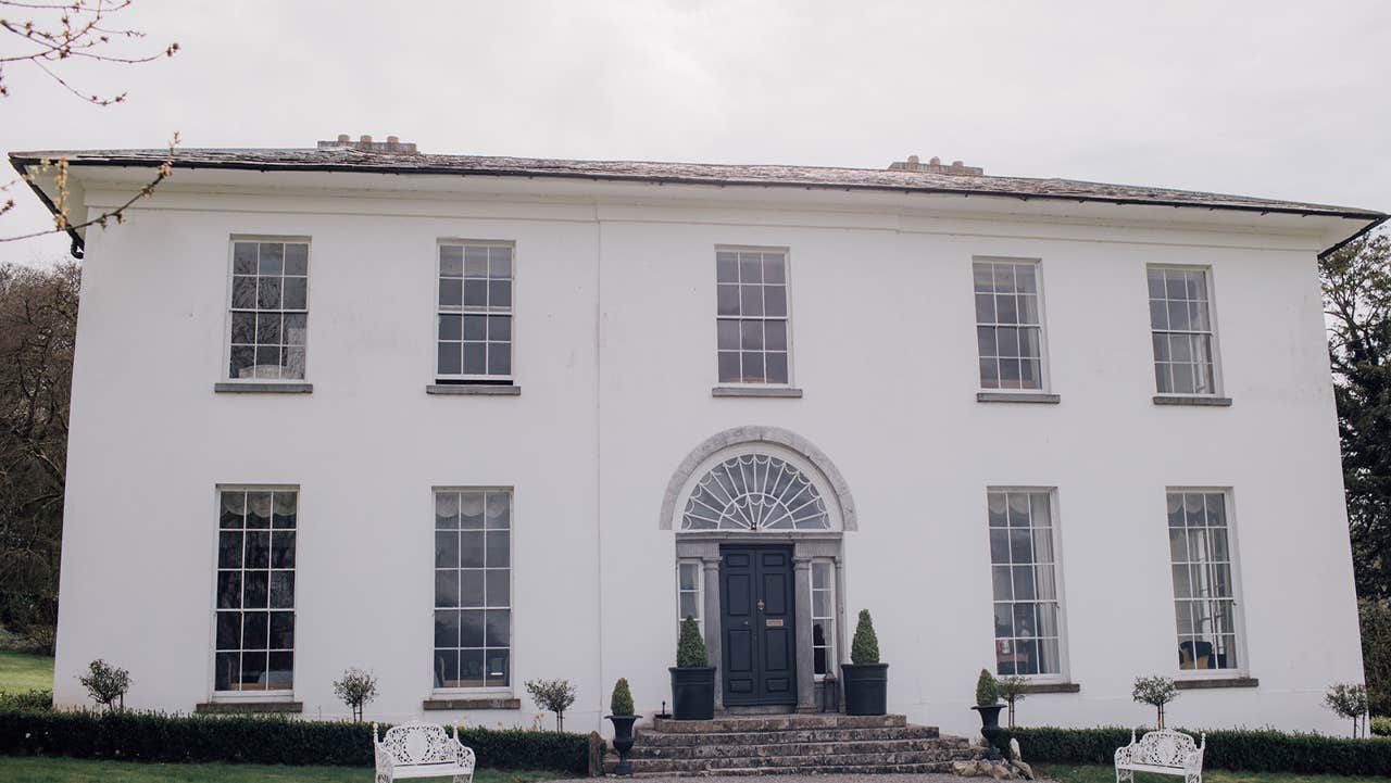 Front view of house