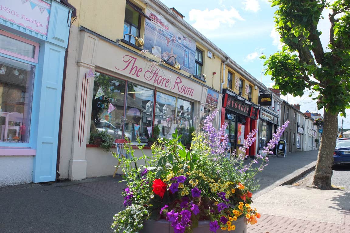 Image of a shopfront in Gorey in County Wexford