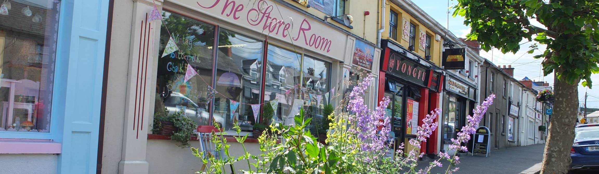 Image of a shopfront in Gorey in County Wexford