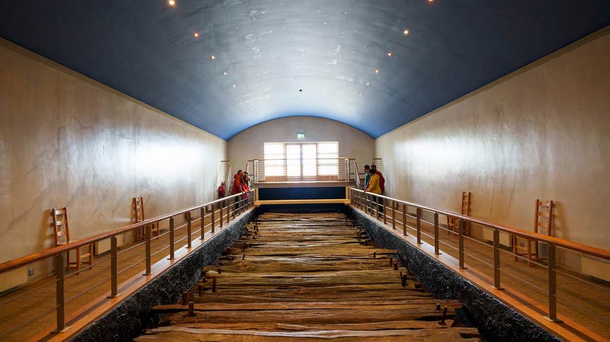 The Corlea Trackway Visitor Centre in Co Longford