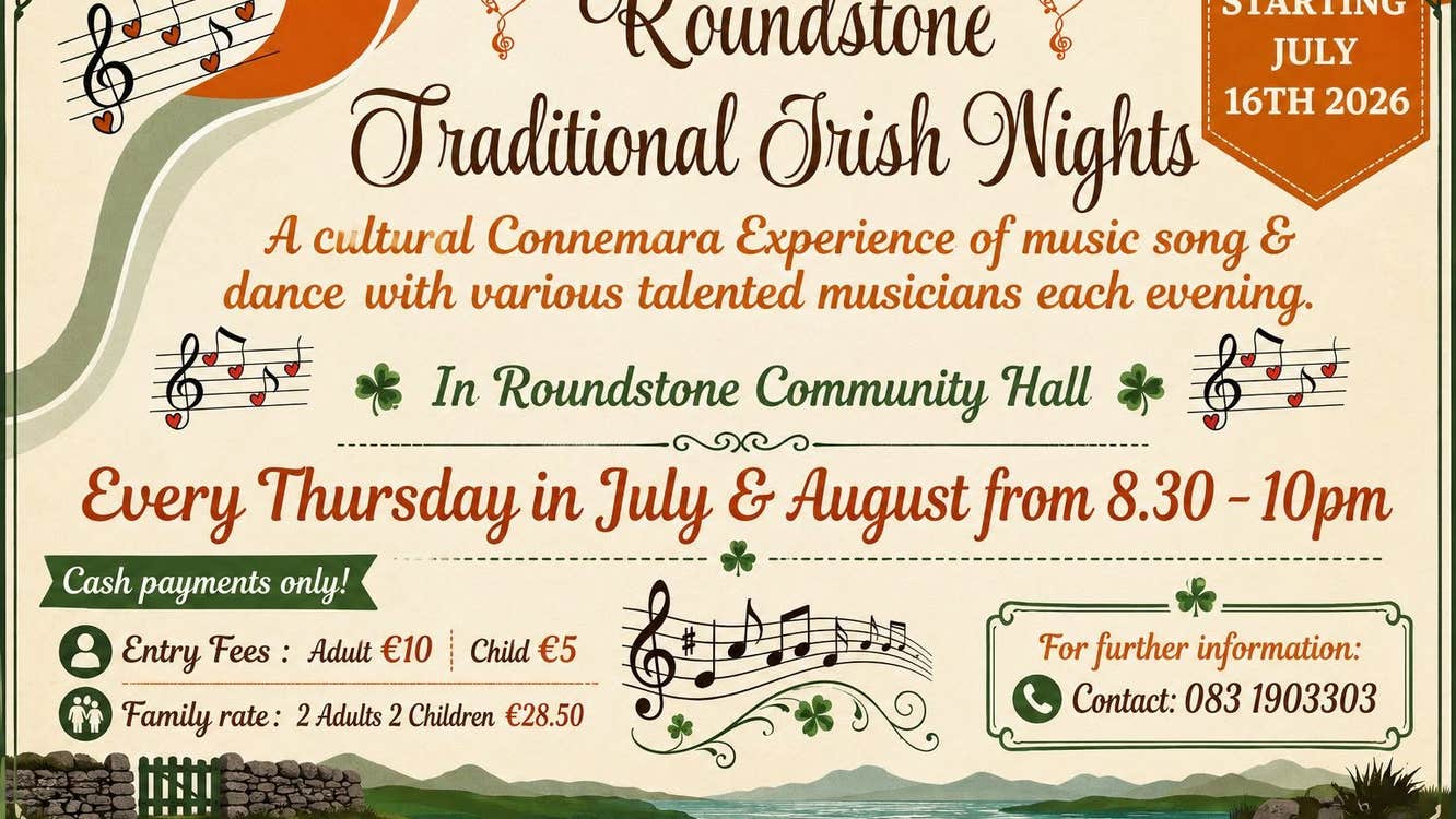Entertainment - Traditional Irish music, song, and dance in the heart of Connemara.