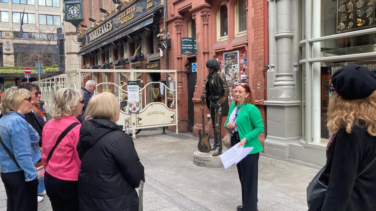 Laura explains about how Phil Lynott was so proud of his Irish heritage.