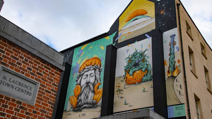 Street art in Drogheda, Co Louth