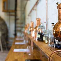 A closeup view of the gin distillation process at Listoke Distillery and Gin School in County Louth.