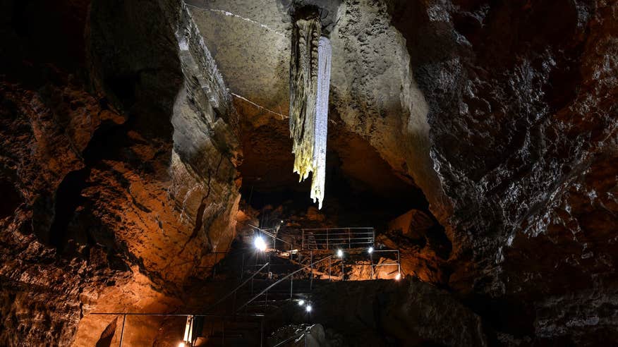 The Doolin Cave in Co Clare