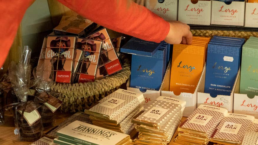 Chocolate in Manning's Emporium in Co Cork