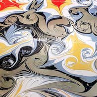 Paper marbling at blueway art studio