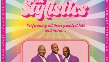 Legendary singing group, The Stylistics