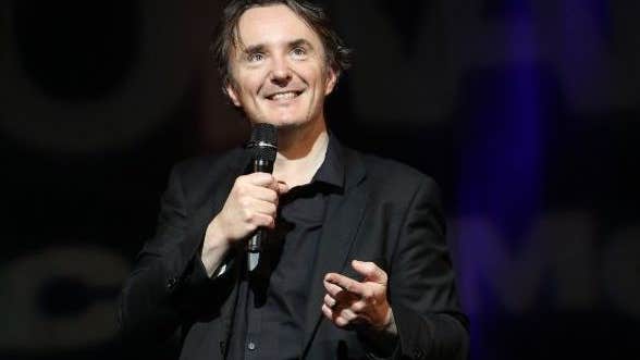 Comedian Dylan Moran with Dollah Ho Tour