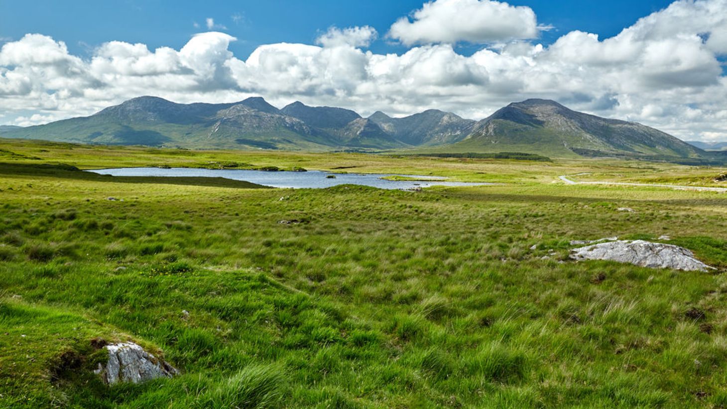 Walk through truly incredible scenery in Connemara National Park.
