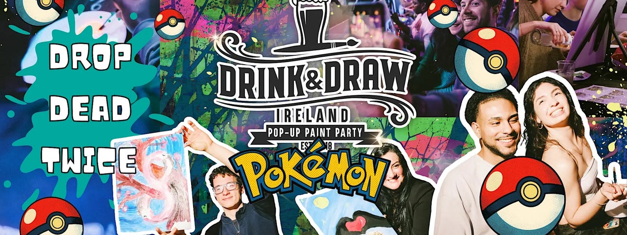 Drink & Draw: Paint your Pokémon