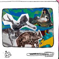 A collage of various images, framed within a drawing of a monitor.