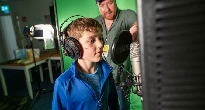 Creative workshops from industry professionals including sound editing, anime, drawing and storyboarding