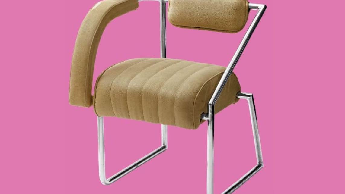 Non-Conformist chair in the Museum's Eileen Gray exhibition