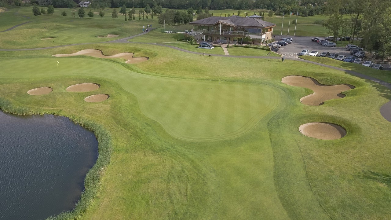 View over the ninth hole at Castleknock Golf Club