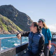 People on a Sliabh Liag Boat Tour in Co Donegal