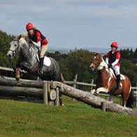 Cross-country fun at Deane's Equestrian Centre