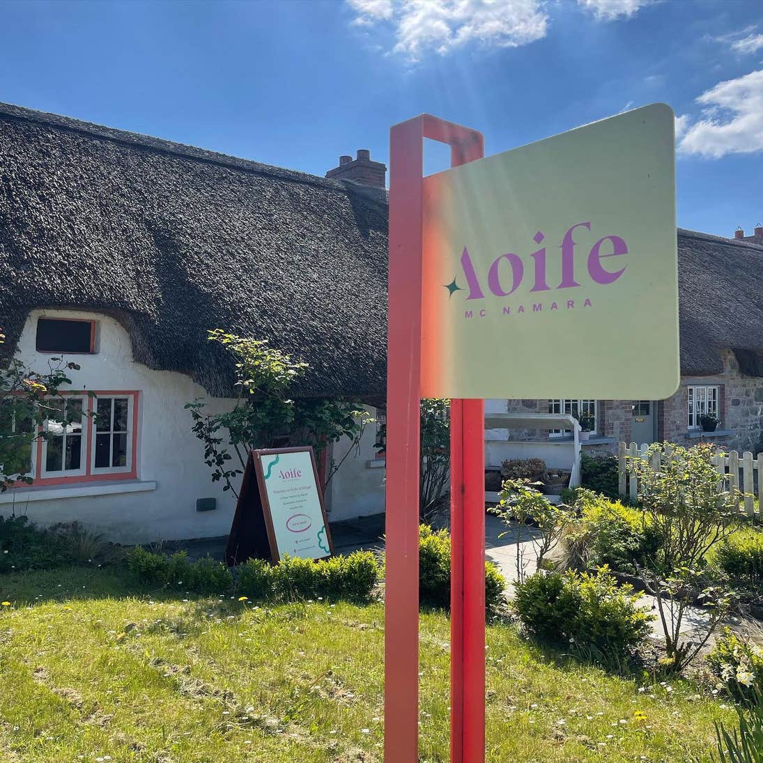 Exterior image of Aoife's Cottage boutique shop in Adare, County Limerick.