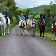 Horse riding at West Kerry Trekking Camp County Kerry