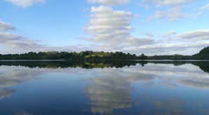 A lake at Killykeen Forest Park