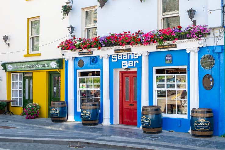 Exterior image of Sean's Bar in Athlone, County Westmeath