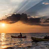 Kayaking at sunset with Real Adventures Connemara Clifden County Galway